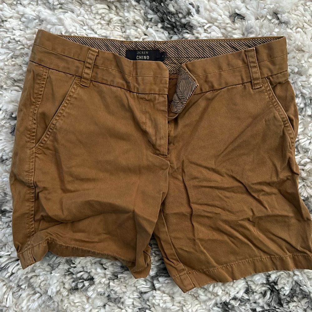J. Crew 4” Chino Shorts